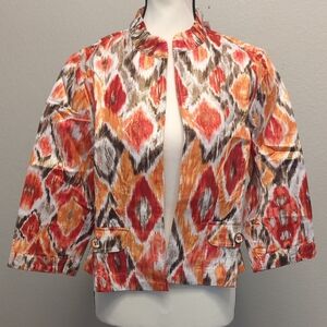 Women's Multicolor Patterned Jacket